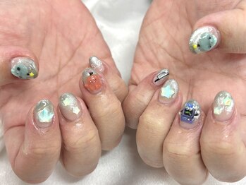 ケーエヌ(KN)/キャラクター3Dネイル