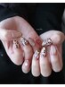 【hand】シンプルMコース♪アート4本まで¥7400