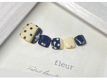 トータル ビューティ サロン フルール(Total Beauty Salon FLEUR)/フットネイルDコース11000円