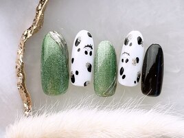 ハロウィンネイル￥6980