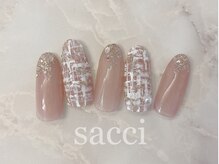 サッチ(sacci)/春ツイード