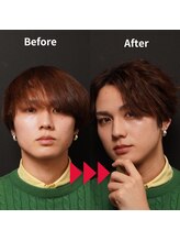 メンズメイク コレクション 名古屋店/Before After