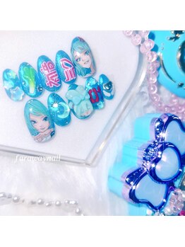 ファラウェイネイル(Faraway nail)/初音ミクネイル☆