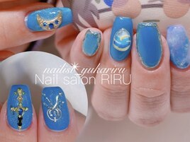 推し概念ネイル/モチーフネイル