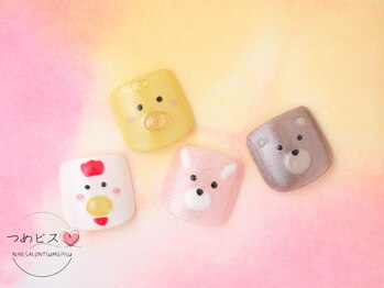 つめピス/フット定額ネイル