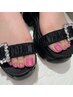 【ジェルネイル】FOOTワンカラー★