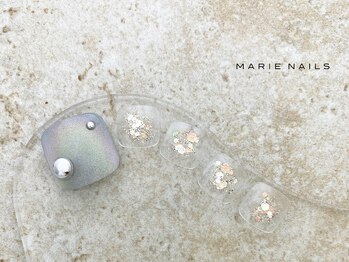 マリー ネイルズ いわきラトブ店(MARIE NAILS)/クリア 新規5500円税込 0605b