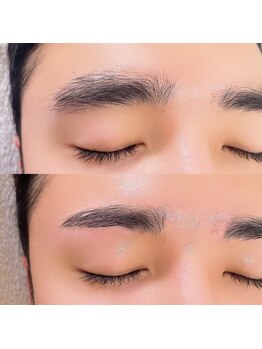 アイラッシュサロン フルール(eyelash salon FLEUR)/メンズ　アイブロウWax