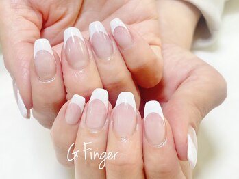 シンプル上品♪白フレンチネイル