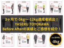YASERU TOYOKAWA/Before/After紹介！