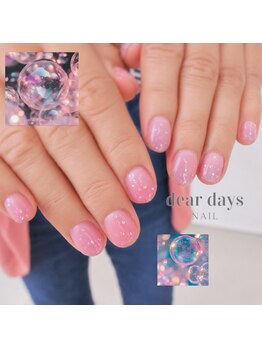ディアデイズネイル(dear days nail)/アシンメトリーグラデ
