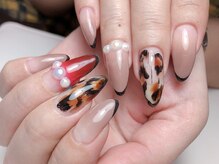 寺子屋ビューティーズ(寺子屋Beauty's)/レオパードネイル