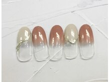 ネイルアンドまつげ リュフェール 五反田(Nail Lufaire)/ミラーライングラデ
