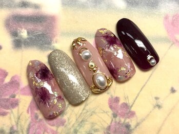 ネイルサロン マハロ(Nail salon MaHaLo)/新規付替オフ込☆ハンド¥7950