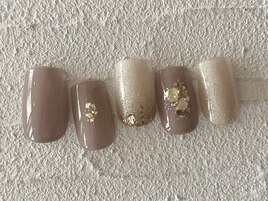 グレージュ大人ニュアンス