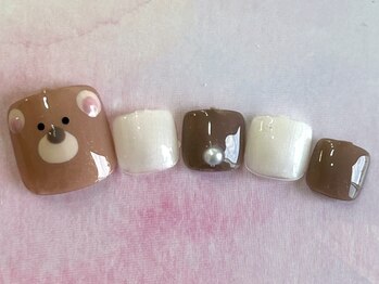 ティーエヌ 辻堂店/フット定額ネイル☆7700円