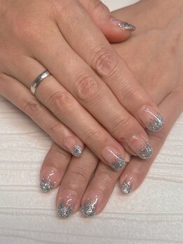 ラメグラデーション