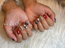 和柄フルアートネイル