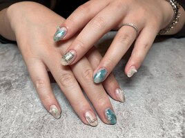 お任せニュアンスアートネイル