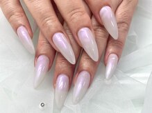 ネイルネージュ 錦糸町(Nail Neige)/スカルプ/長さだし/ワンカラー