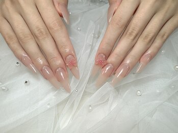 ビューティフルネイル 池袋(Beautiful nail)/チップスカルプワンカラー