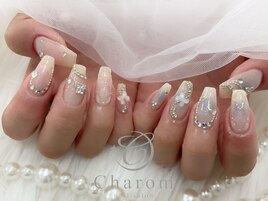 ゴテゴテチークネイル