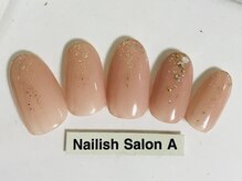 ネイリッシュサロン エー(Nailish Salon A)/シンプルネイル