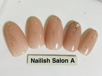 ネイリッシュサロン エー(Nailish Salon A)/シンプルネイル