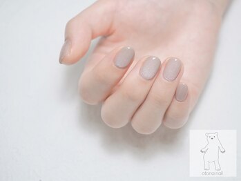 オトナネイル(otona nail)/シンプル上品マグネットネイル