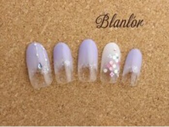 ブランロール 中目黒店(Blanl'or)/紫陽花ネイル