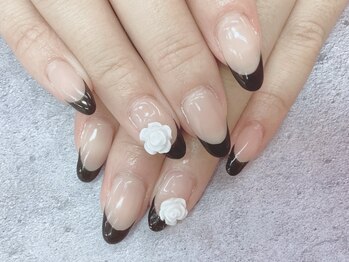 ジャスミンネイル(Jasmine Nail)/ジェル☆バーチャルフレンチ♪