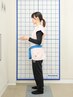 骨格のプロによる姿勢分析＋姿勢矯正６０分！見た目＆中身もスッキリ解消♪