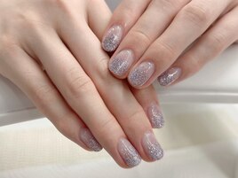 定額シンプルラメグラデーション