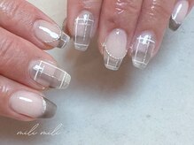 ミリ ミリ(mili mili)/チェックネイル