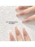 【ハンド】平日限定/長さ出し10本＋美爪ワンカラー＊300色以上から【浜松駅】