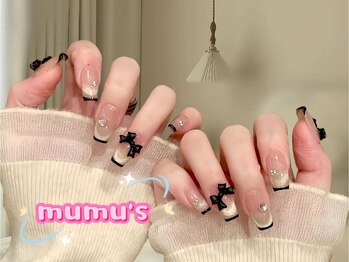 ムムズ 渋谷店(mumu's)/長さだし　ワンホンネイル
