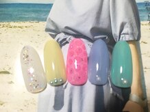 お気軽ビューティエーヴィヒ(Ewig)/7月キャンペーンネイル♪