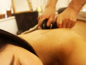 ハーモニーアロマ つくば店(Harmony Aroma)/【冬期限定】ホットストーン上肢