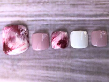 ラ クレア 津田沼店/フット：定額アート￥7000