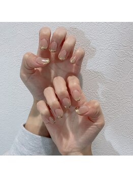 アンダーバーホワイトプラス 南海難波店(_WHITE+)/ミラーフレンチ