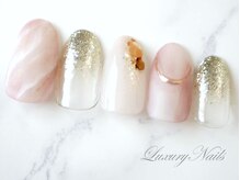 ラグジュアリーネイルズ カワグチ(Luxury Nails Kawaguchi)/ミラーデザイン*