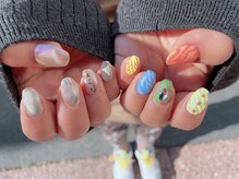 ヒマワリ(HIMAWARI)/ゼブラ柄×マグネットオーロラ