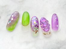 ターラ(Tara)/ぶどうネイル