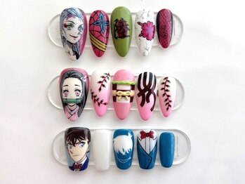 ファイブシー(5C)/【完全予約制】手描きの痛ネイル