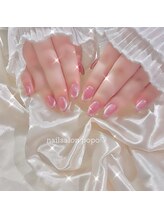 ポポ 渋谷(popo)/キラキラ★マグネットネイル