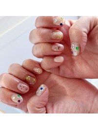 持ち込みデザインネイル