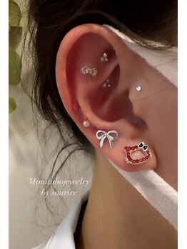 スリール(sourire)/耳ツボジュエリー