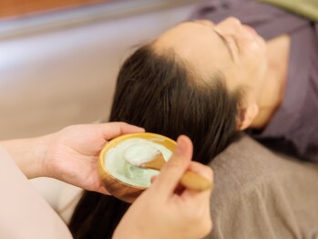 ドリーミングフォレスト くにたち(Dreaming Forest)の写真/頭のオイルマッサージ！？頭皮摩擦に優しくヘッドスパ。クリームで包む、頭皮と心がほどける極上スパ体験♪