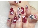 バレンタイン/推しネイル