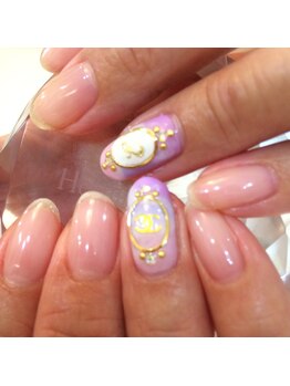 ネイルケアサロンエルミタージュ/キャンドル★ブローチ